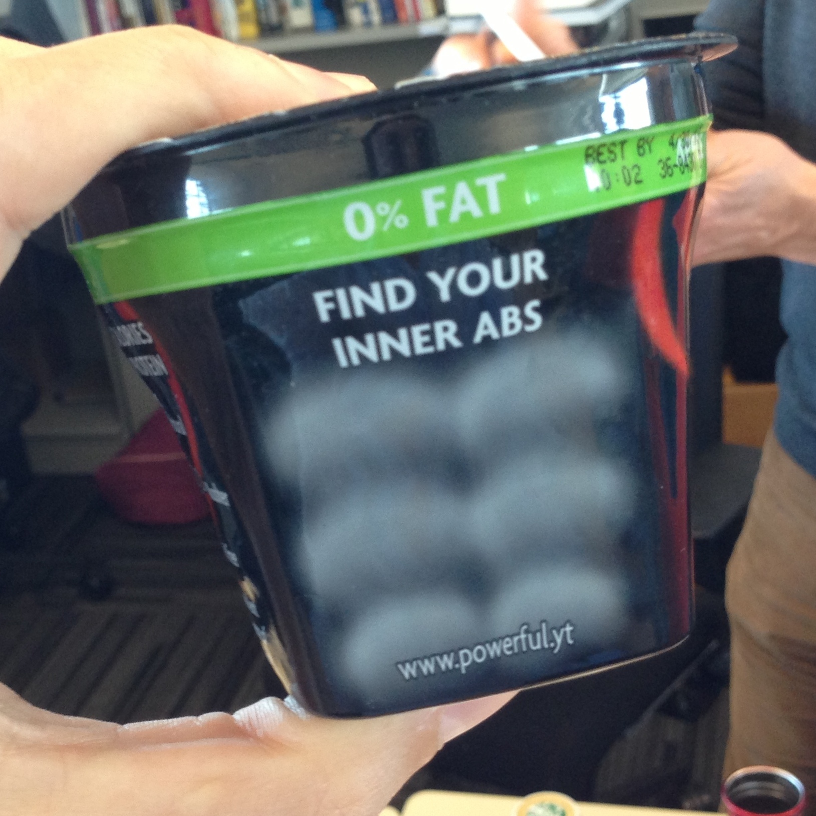 I haven't been this intimidated by a yogurt since that cup of Activia was valedictorian of my high school.