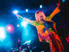 The New York trio performed their new single "Sacrilege" for the first time in front of an audience.