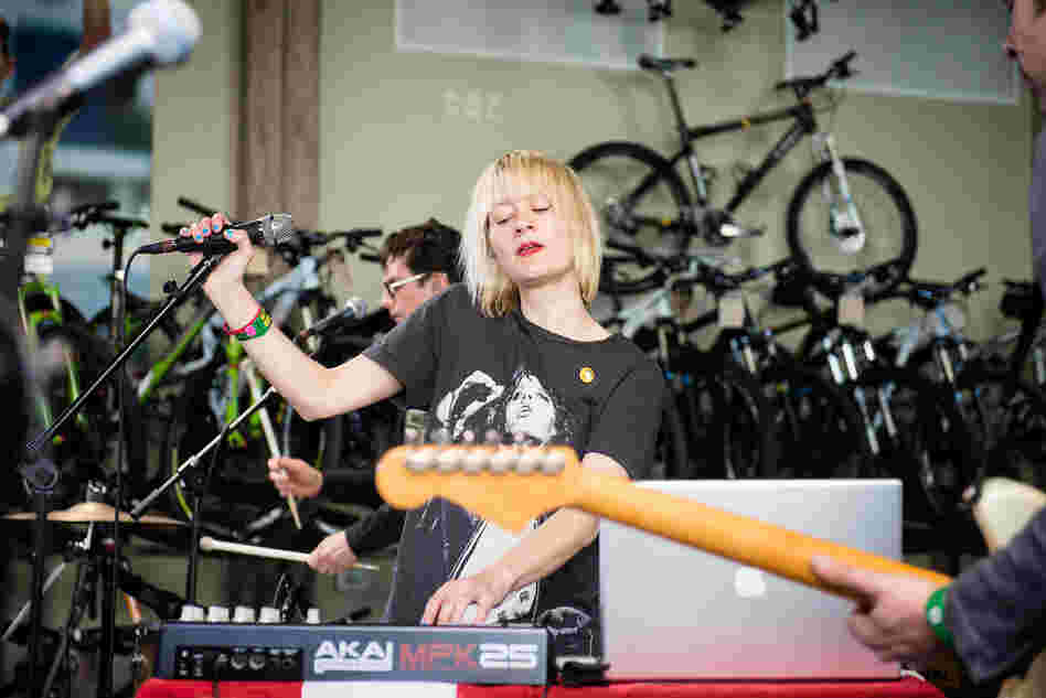 It's easy to bliss out to the moody pop music of Gliss at Mellow Johnny's for the KEXP showcase.