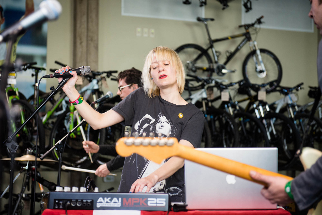 It's easy to bliss out to the moody pop music of Gliss at Mellow Johnny's for the KEXP showcase.