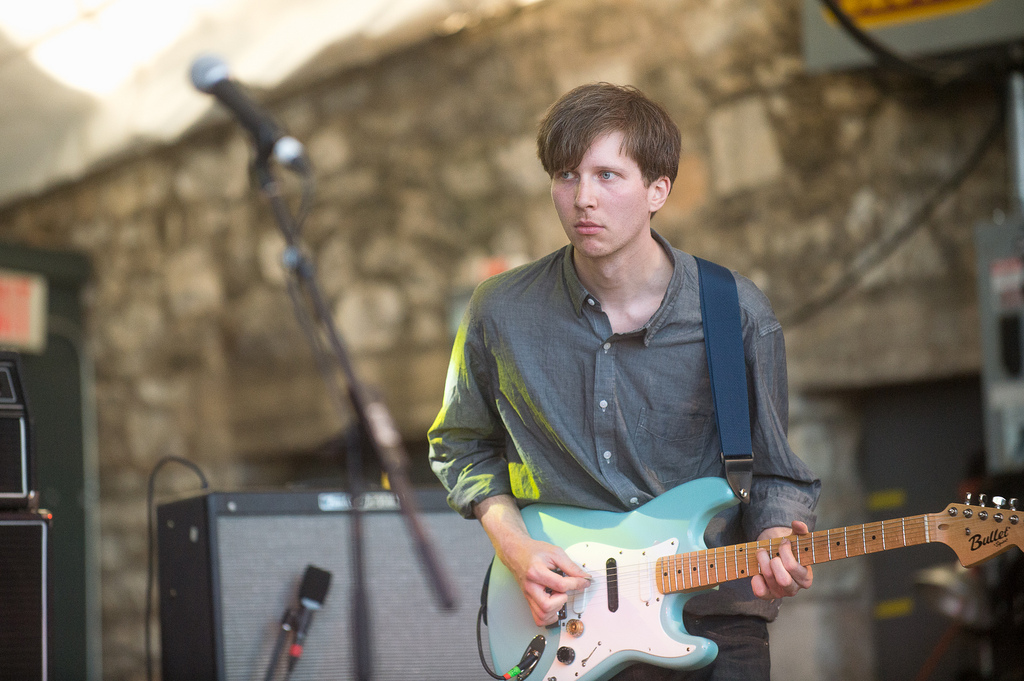 Parquet Courts' penchant for Television and other '80s post-punk bands that you discover in college or at the record store is endearing, but ultimately, the four young chaps' set at Stubb's makes you want to pick up your own guitar.