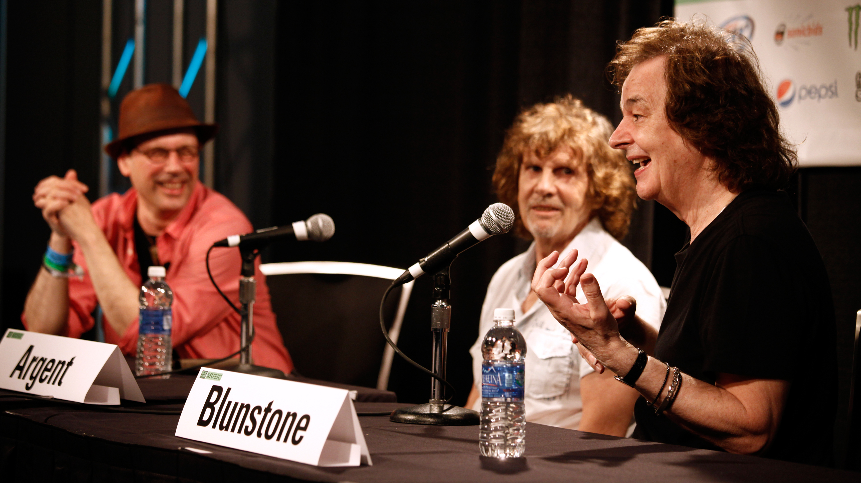 Bob Boilen, host of NPR Music's All Songs Considered, interviews The Zombies at SXSW.