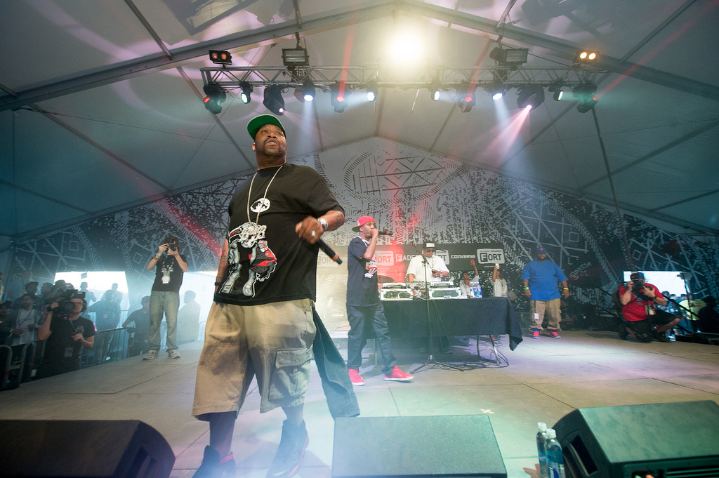 Bun B popped up a couple times over SXSW, but at the Fader Fort pays tribute to his late friend and former UGK member, Pimp C. 
