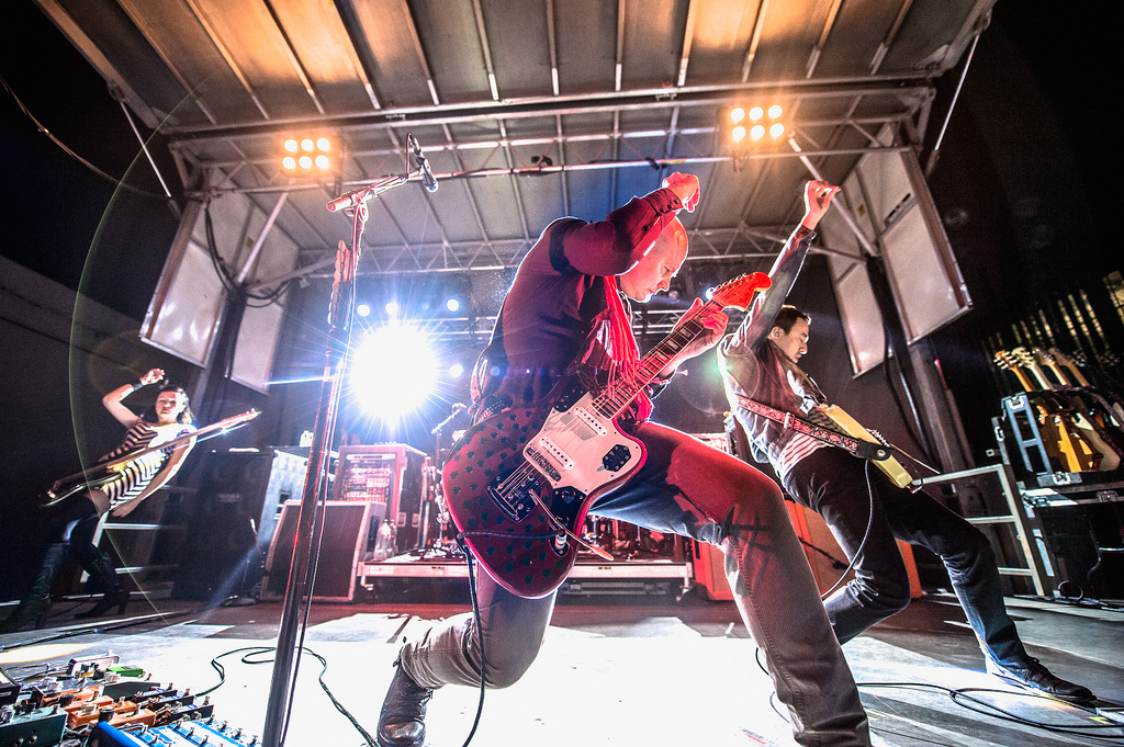 The Smashing Pumpkins' Billy Corgan celebrates his 46th birthday in rock style to close out the SXSW festival at the Red Bull Sound Select Party with a catalog-spanning set.