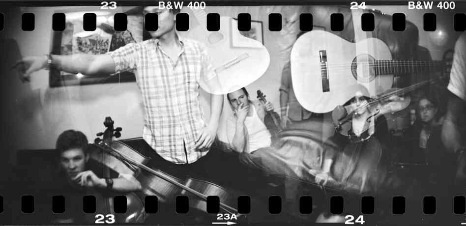 Mother Falcon is a mini orchestra that plays a hybrid of contemporary classical music and indie rock. Our roster fluctuates between 12 members most of the year and up to 20 during SXSW. No matter the size, we always fit into a living room for rehearsal. Mother Falcon is a mini orchestra that plays a hybrid of contemporary classical music and indie rock. Our roster fluctuates between 12 members most of the year and up to 20 during SXSW. No matter the size, we always fit into a living room for rehearsal.