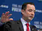Republican National Committee Chairman Reince Priebus speaks at the National Press Club in Washington, D.C., on Monday.
