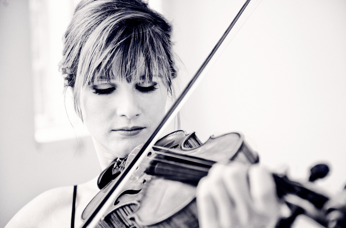 Lisa Batiashvili plays the Stradivarius used to help birth Brahms' great Violin Concerto in D.