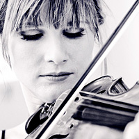 Lisa Batiashvili plays the Stradivarius used to help birth Brahms' great Violin Concerto in D.