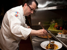 Serge Devesa, executive chef at New York's InterContinental Barclay Hotel, prepares bouillabaisse, a specialty from his hometown of Marseille, France. Devesa was just named a master chef by the Maître Cuisiniers de France. Serge Devesa, executive chef at New York's InterContinental Barclay Hotel, prepares bouillabaisse, a specialty from his hometown of Marseille, France. Devesa was just named a master chef by the Maître Cuisiniers de France.