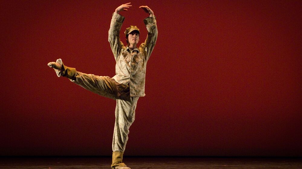 Dancer Josh Burnham plays the role of Colin Wolfe in the Manassas Ballet Theatre production Colin.