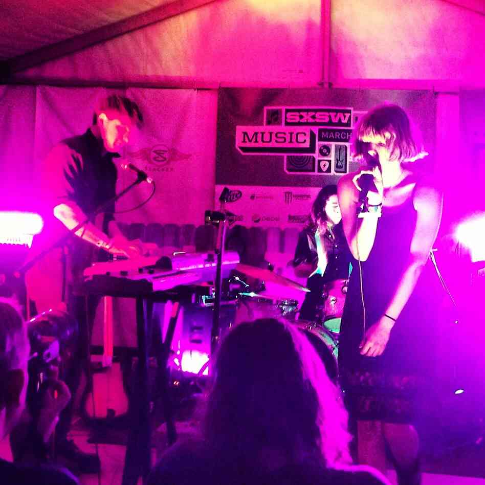 Icky Blossoms at the Clive Bar during SXSW 2013.