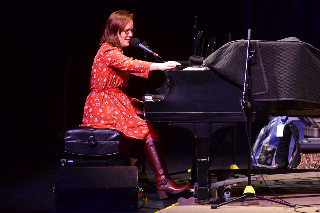 Iris DeMent performs live on Mountain Stage.