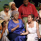 Mezzo-soprano Grace Bumbry (center) in a 2010 production of Scott Joplin's Treemonisha at the Châtelet Theater in Paris.