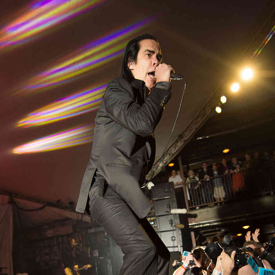 Nick Cave & The Bad Seeds plays at Stubb's during SXSW 2013.