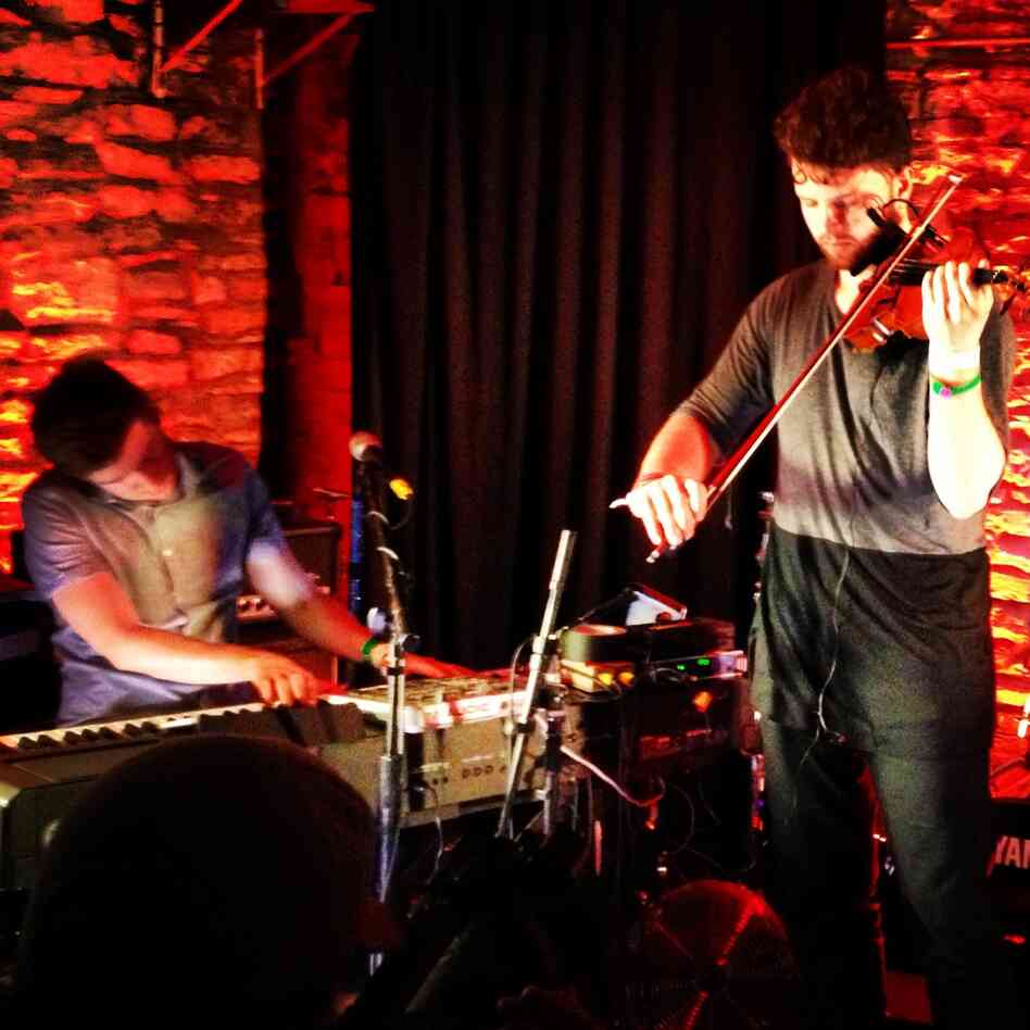 Olafur Arnalds performs at TKTK in Austin, Texas during SXSW 2013.