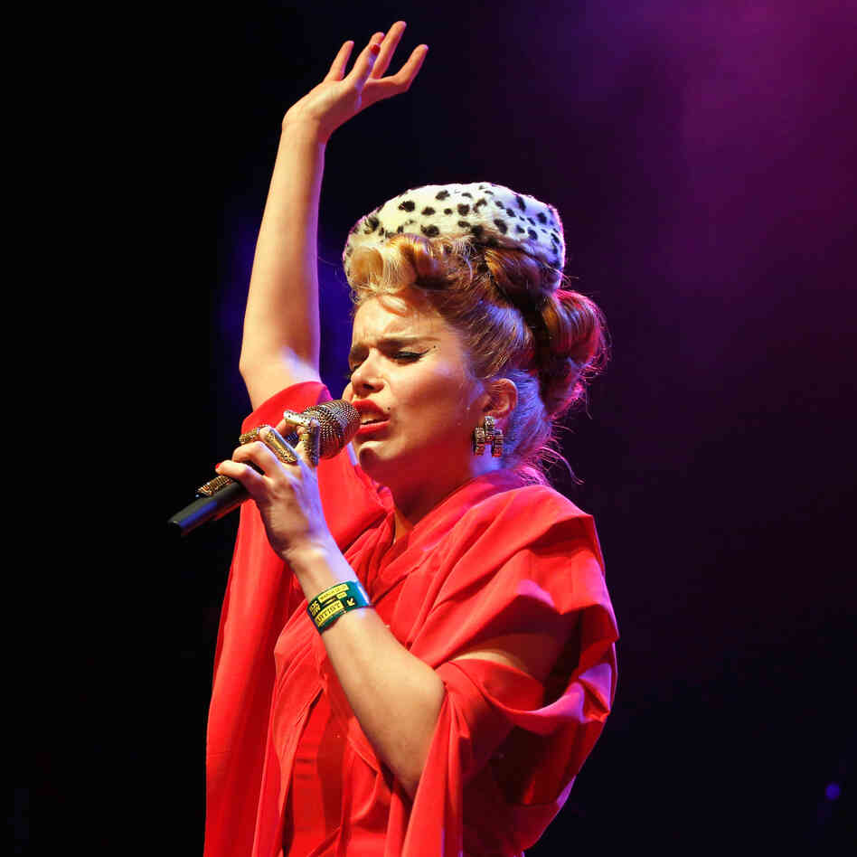 Paloma Faith at the Austin Music Hall during SXSW 2013.