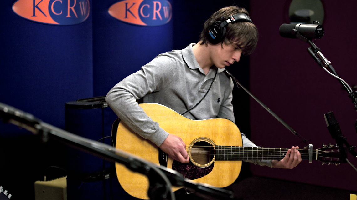 Jake Bugg performs live on KCRW's <em>Morning Becomes Eclectic</em>.