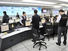 Members of the Korea Internet Security Agency check on cyberattacks at a briefing room Wednesday. Members of the Korea Internet Security Agency check on cyberattacks at a briefing room Wednesday.