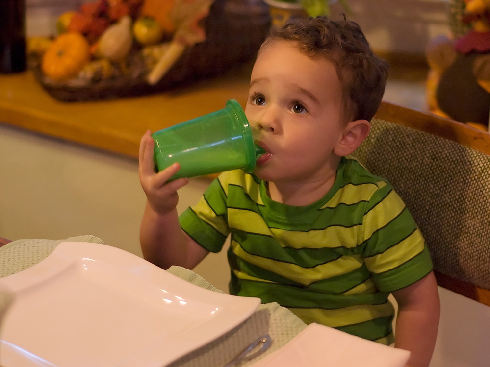 Parents are currently advised to switch toddlers to reduced-fat milk at age 2.