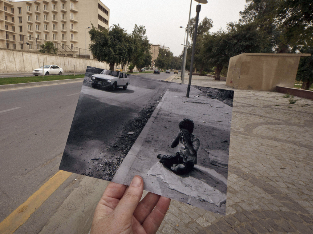 Now And Then: Rephotographing Iraq