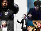 Clockwise from upper left: Joker, Bonobo, James Blake, DJ Koze, Julio Bashmore