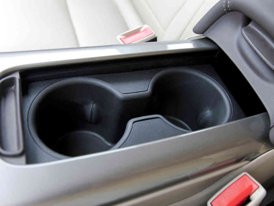 Car cup holders. Apparently, ladies love them.