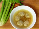 This version of Matzo Ball Soup is made with rendered chicken fat, or schmaltz. This version of Matzo Ball Soup is made with rendered chicken fat, or schmaltz.