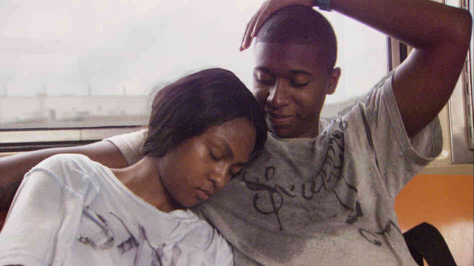 Sofia (Tashiana Washington) and Malcolm (Ty Hickson) are two hardworking graffiti artists with a romantic chemistry that only they don't notice in Gimme the Loot. Sofia (Tashiana Washington) and Malcolm (Ty Hickson) are two hardworking graffiti artists with a romantic chemistry that only they don't notice in Gimme the Loot.