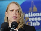 Myla Haider (shown at a press conference in Washington, D.C., in 2011) says she initially decided not to report that she'd been raped because she'd "never met one victim who was able to report the crime and still retain their military career." Myla Haider (shown at a press conference in Washington, D.C., in 2011) says she initially decided not to report that she'd been raped because she'd "never met one victim who was able to report the crime and still retain their military career."