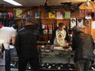 Customers shop for guns at Freddie Bear Sports sporting goods store in Tinley Park, Ill., in January. One of the gun provisions in the spending bill prevents the Justice Department from requiring gun dealers to conduct an inventory to see if guns are lost or stolen. Customers shop for guns at Freddie Bear Sports sporting goods store in Tinley Park, Ill., in January. One of the gun provisions in the spending bill prevents the Justice Department from requiring gun dealers to conduct an inventory to see if guns are lost or stolen.