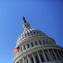A U.S. flag flies in front of the dome of the U.S. Capitol February 12, 2013. A U.S. flag flies in front of the dome of the U.S. Capitol February 12, 2013.
