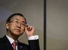 U.N. Secretary-General Ban Ki-moon. U.N. Secretary-General Ban Ki-moon.