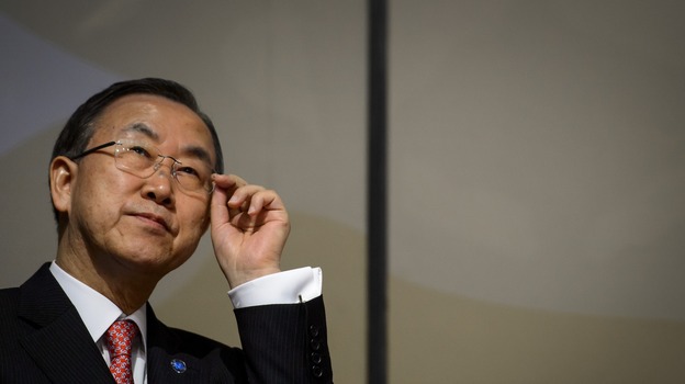 U.N. Secretary-General Ban Ki-moon. (AFP/Getty Images)
