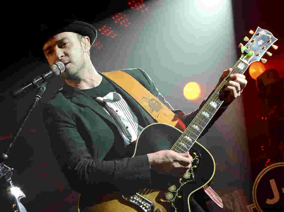 Justin Timberlake performs at Myspace Secret Show at SXSW on March 16 in Austin, Texas.