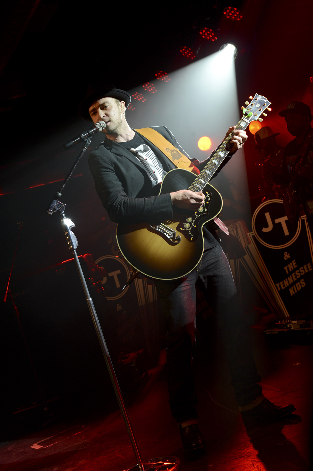 Justin Timberlake performs at Myspace Secret Show at SXSW on March 16 in Austin, Texas.