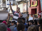 Palestinians protest as U.S. President Barack Obama and Palestinians Authority President Mahmud Abbas meet in Ramallah on Thursday. Palestinians protest as U.S. President Barack Obama and Palestinians Authority President Mahmud Abbas meet in Ramallah on Thursday.
