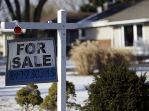 A home for sale in Glenview, Ill. Existing-home sales hit the highest level in more than 3 years in February. But not everyone is convinced that the housing sector's momentum has staying power. A home for sale in Glenview, Ill. Existing-home sales hit the highest level in more than 3 years in February. But not everyone is convinced that the housing sector's momentum has staying power.