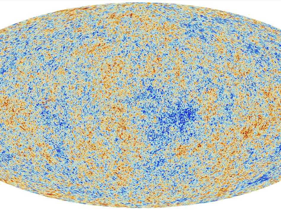 Planck's view of the Cosmic Microwave Background.