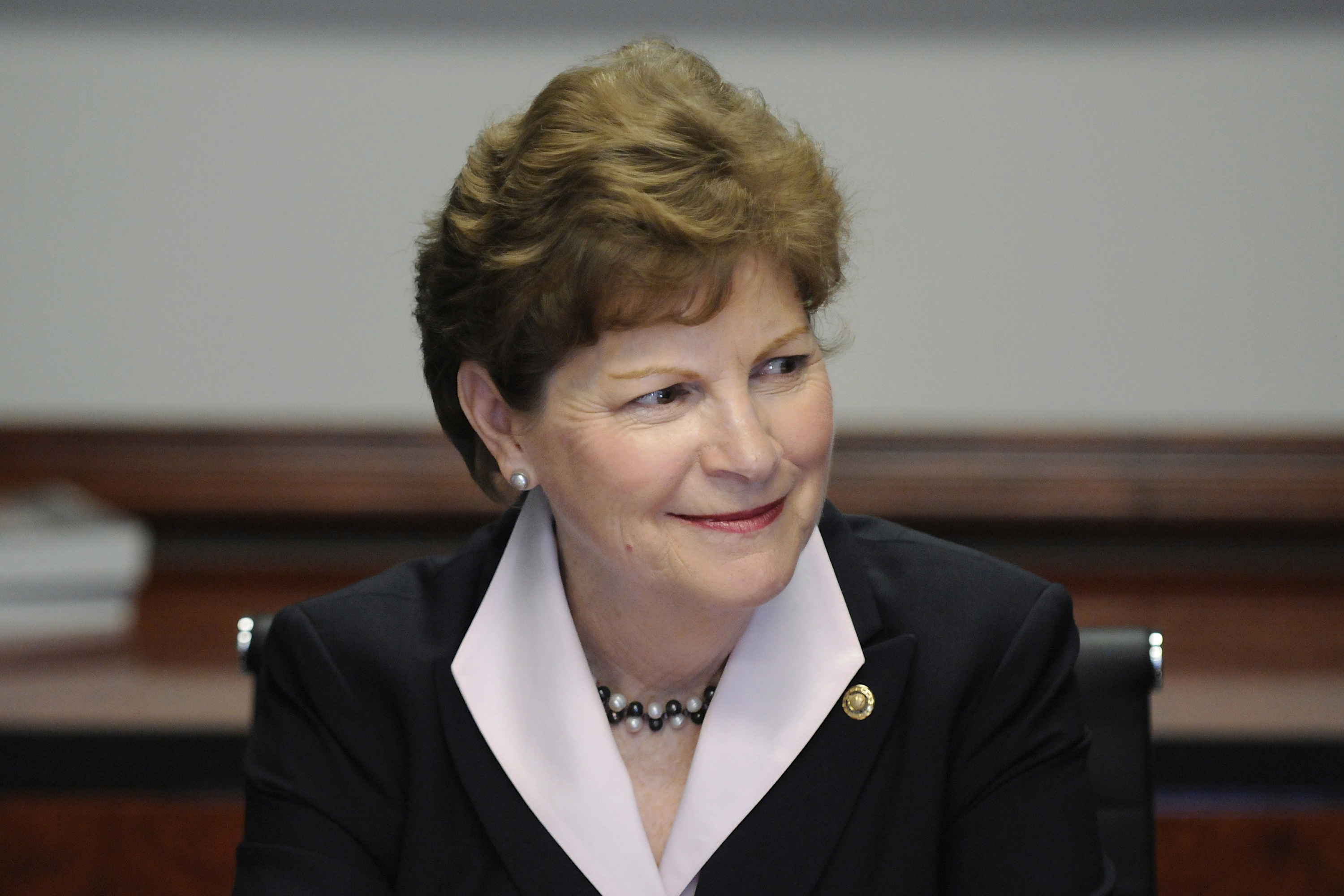 Sen. Jeanne Shaheen, D-N.H., appears at the Reuters Washington Summit last year. (Image credit: Reuters/Landov)