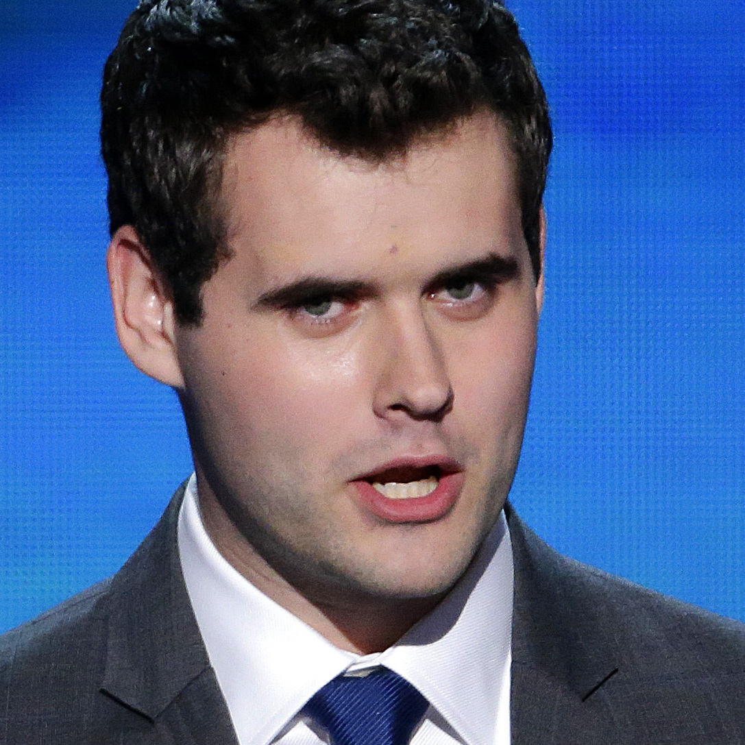 Zach Wahls addresses the Democratic National Convention in Charlotte, N.C., on Sept. 6. A YouTube video of Wahls testifying in the Iowa Legislature went viral in 2011. He told lawmakers "the sexual orientation of my parents has had zero effect on the content of my character."