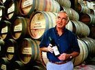 Jim Barrett, owner of Chateau Montelena in Napa Valley, holds a bottle of the 1973 chardonnay that won the 1976 Paris Tasting, in 1996. Barrett died Thursday at 86. Jim Barrett, owner of Chateau Montelena in Napa Valley, holds a bottle of the 1973 chardonnay that won the 1976 Paris Tasting, in 1996. Barrett died Thursday at 86.