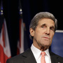 Secretary of State John Kerry is in Baghdad Sunday on an unannounced visit following President Obama's Mideast tour.