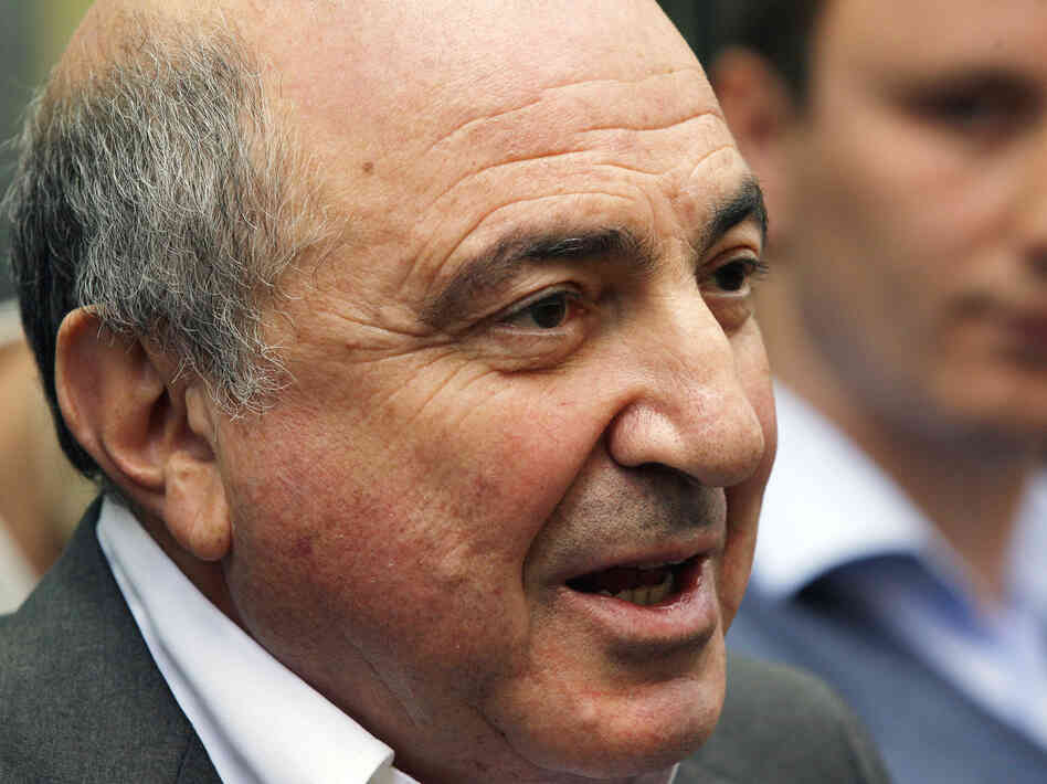Berezovsky addresses the media outside a London court after losing his lawsuit against Roman Abramovich in August. Berezovsky addresses the media outside a London court after losing his lawsuit against Roman Abramovich in August.