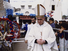 The former Cardinal Jorge Mario Bergoglio walks outside the chapel during a Mass at the Barracas neighborhood in Buenos Aires, Argentina, in 2003. Bergoglio, who became Pope Francis, is said to have the same position as his predecessors on economic matters. The former Cardinal Jorge Mario Bergoglio walks outside the chapel during a Mass at the Barracas neighborhood in Buenos Aires, Argentina, in 2003. Bergoglio, who became Pope Francis, is said to have the same position as his predecessors on economic matters.