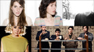Clockwise from upper left: Valeska Steiner and Sonja Glass of Boy, Matthew Cooper of Eluvium, Vampire Weekend, Annie Hardy of Giant Drag Clockwise from upper left: Valeska Steiner and Sonja Glass of Boy, Matthew Cooper of Eluvium, Vampire Weekend, Annie Hardy of Giant Drag