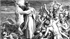 An engraving of Moses crossing the Red Sea by 19th-century German artist Julius Schnorr von Carolsfeld. An engraving of Moses crossing the Red Sea by 19th-century German artist Julius Schnorr von Carolsfeld.
