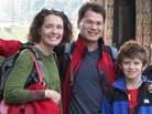 Dave Kung with wife Sarah Tyson (left), stepson Cy Tyson-Brown and parents Sonja and George Kung. Dave Kung with wife Sarah Tyson (left), stepson Cy Tyson-Brown and parents Sonja and George Kung.