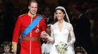 Prince William, Duke of Cambridge and Catherine, Duchess of Cambridge processing out of their wedding ceremony at Westminster Abbey in April 2011. Prince William, Duke of Cambridge and Catherine, Duchess of Cambridge processing out of their wedding ceremony at Westminster Abbey in April 2011.
