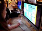University of Washington computer science student Laura McFarlane and her team work on their smartphone app aimed at helping girls being illegally trafficked get help. University of Washington computer science student Laura McFarlane and her team work on their smartphone app aimed at helping girls being illegally trafficked get help.