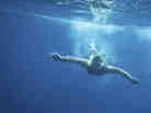 Image of a man swimming Image of a man swimming